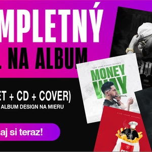 Kompletný album design booklet CD a cover na mieru