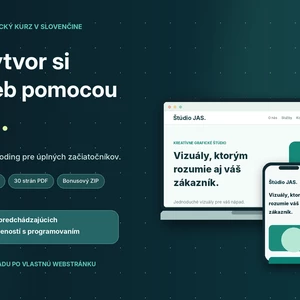 Naučím ťa vytvoriť vlastný web pomocou AI PDF kurz 